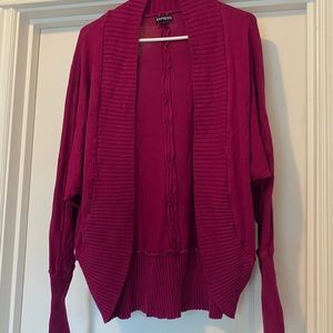Fuchsia cardigan